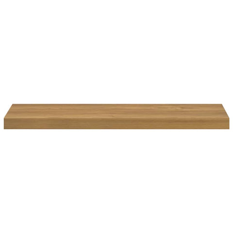 vidaXL Wall Shelf 2 pcs Brown 80 x 23.5 x 4 cm Engineered Wood