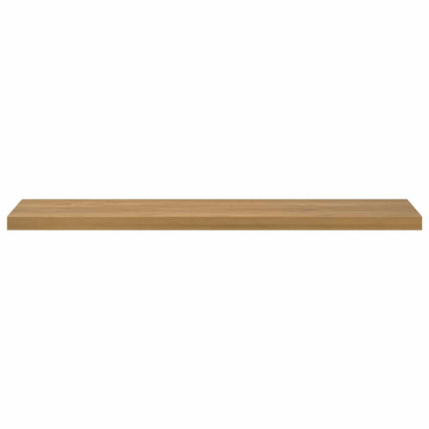 vidaXL Wall Shelf 4 pcs Brown 120 x 23.5 x 4 cm Engineered Wood