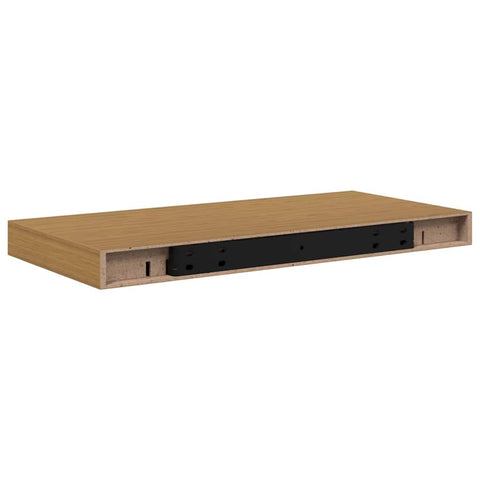 vidaXL Wall Shelf Wall-mounted Beige 50 x 23 x 4 cm Engineered Wood