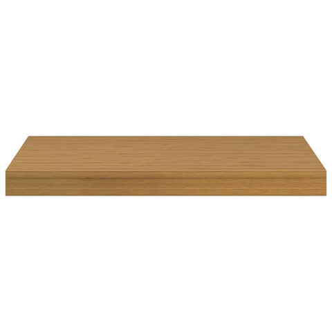 vidaXL Wall Shelf 2 pcs Beige 50 x 23 x 4 cm Engineered Wood