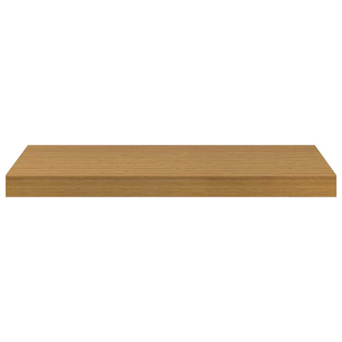 vidaXL Wall Shelf 2 pcs Beige 60 x 23.5 x 4 cm Engineered Wood