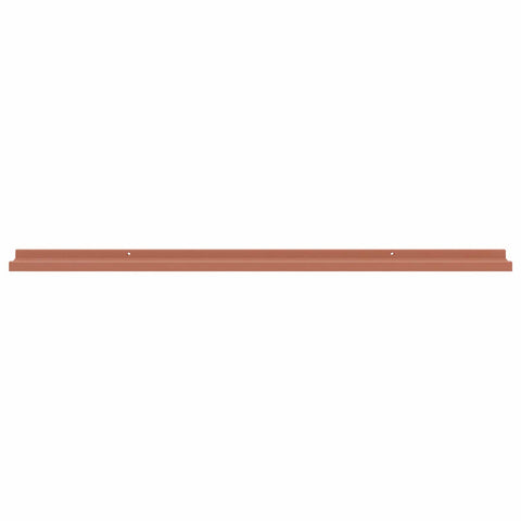 vidaXL Wall Shelf with Shelf 4 pcs Red 115 x 9 x 3 cm Engineered Wood
