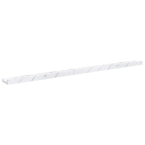 vidaXL Wall Shelf 2 pcs White Marble 115 x 9 x 3 cm Engineered Wood