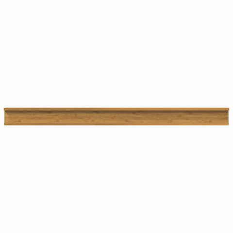 vidaXL Wall Shelf 2 pcs Beige 115 x 9 x 3 cm Engineered Wood