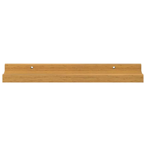 vidaXL Wall Shelf with Shelf 4 pcs Beige 40 x 9 x 3 cm Engineered Wood