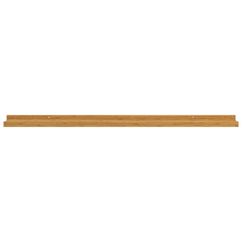 vidaXL Wall Shelf 4 pcs Beige 100 x 9 x 3 cm Engineered Wood