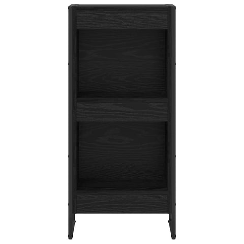 vidaXL Book Cabinet Black Oak 40 x 30 x 86.5 cm Engineered Wood