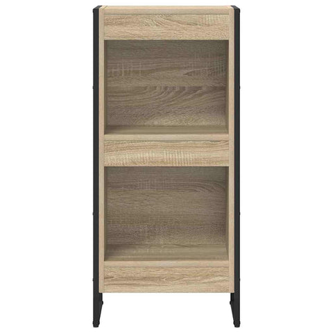 vidaXL Book Cabinet Sonoma 40 x 30 x 86.5 cm Engineered Wood