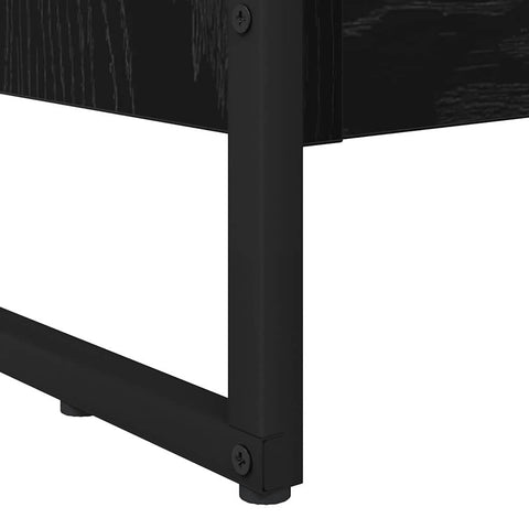 vidaXL Book Cabinet Black Oak 60 x 30 x 86.5 cm Engineered Wood