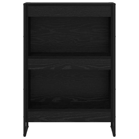 vidaXL Book Cabinet Black Oak 60 x 30 x 86.5 cm Engineered Wood
