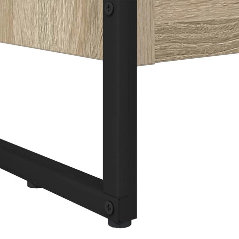 vidaXL Book Cabinet Sonoma 60 x 30 x 86.5 cm Engineered Wood