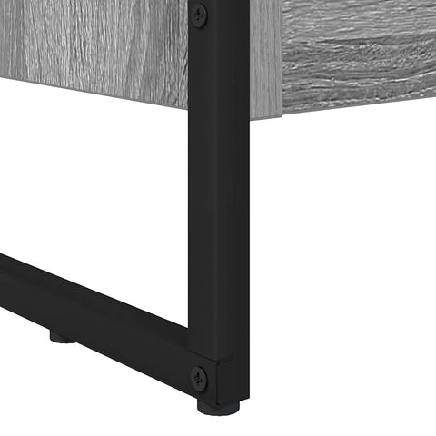 vidaXL Book Cabinet Grey Sonoma 60 x 30 x 86.5 cm Engineered Wood