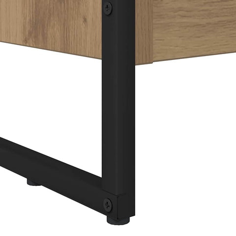 vidaXL Book Cabinet Artisian Oak 60 x 30 x 86.5 cm Engineered Wood