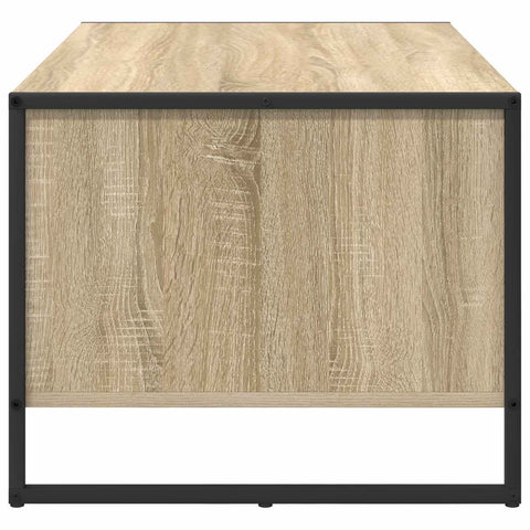 vidaXL Coffee Table Sonoma 80 x 50 x 40 cm Engineered Wood