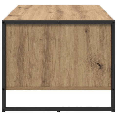 vidaXL Coffee Table Artisian Oak 80 x 50 x 40 cm Engineered Wood