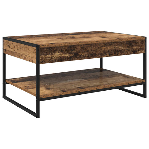 vidaXL Coffee Table Old Wood 80 x 50 x 40 cm Engineered Wood