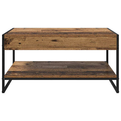 vidaXL Coffee Table Old Wood 80 x 50 x 40 cm Engineered Wood
