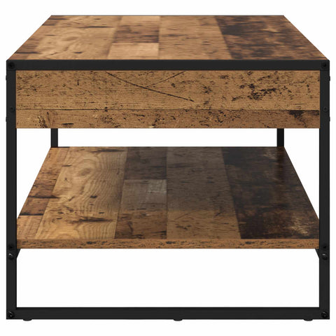 vidaXL Coffee Table Old Wood 80 x 50 x 40 cm Engineered Wood