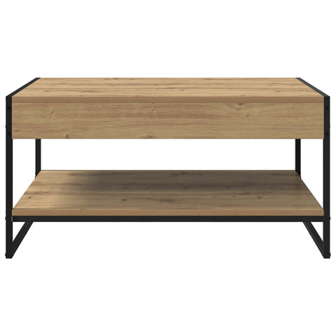 vidaXL Coffee Table Artisian Oak 80 x 50 x 40 cm Engineered Wood