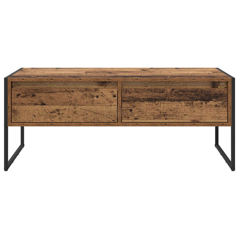 vidaXL Coffee Table Old Wood 100 x 46 x 40 cm Engineered Wood