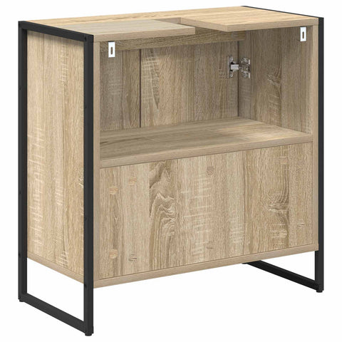 vidaXL Bathroom Cabinet Sonoma 60 x 30 x 60 cm Engineered Wood