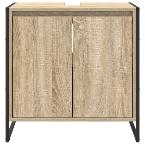 vidaXL Bathroom Cabinet Sonoma 60 x 30 x 60 cm Engineered Wood