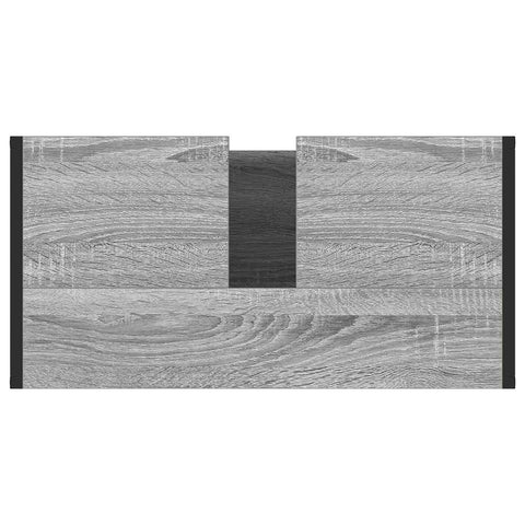 vidaXL Bathroom Cabinet Grey Sonoma 60 x 30 x 60 cm Engineered Wood