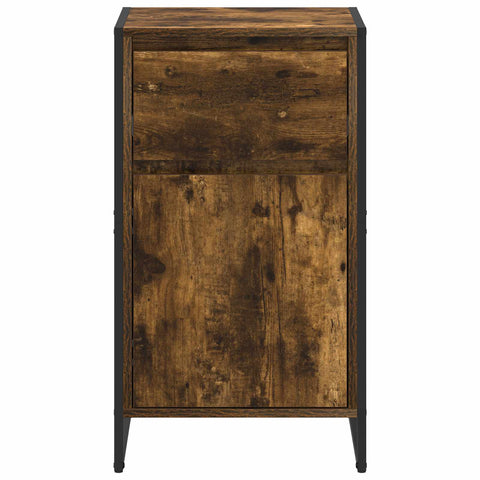vidaXL Sideboard Smoke Oak 43 x 36 x 75.5 cm Engineered Wood