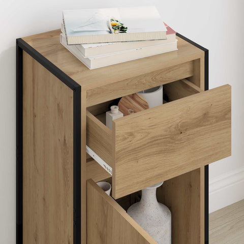 vidaXL Sideboard Artisian Oak 43 x 36 x 75.5 cm Engineered Wood