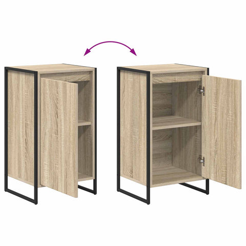 vidaXL Sideboard Sonoma 43 x 36 x 75.5 cm Engineered Wood