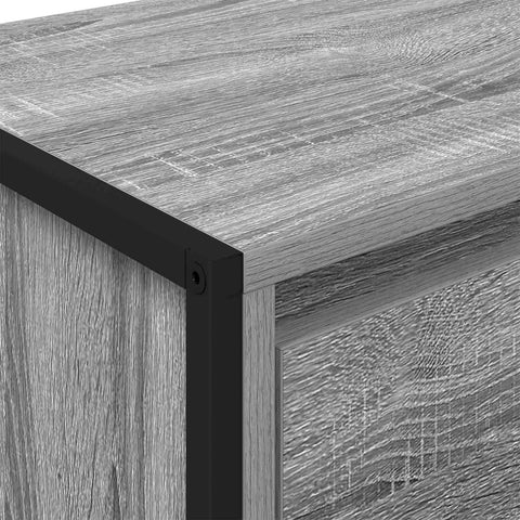 vidaXL Sideboard Grey Sonoma 43 x 36 x 75.5 cm Engineered Wood