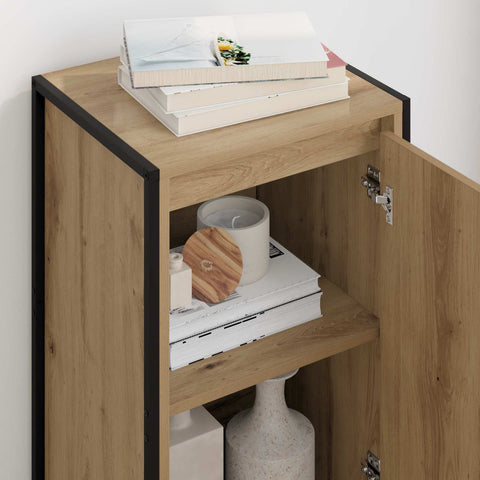 vidaXL Sideboard Artisian Oak 43 x 36 x 75.5 cm Engineered Wood