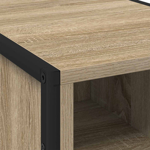vidaXL Bedside Table Sonoma 39.5 x 30 x 50 cm Engineered Wood
