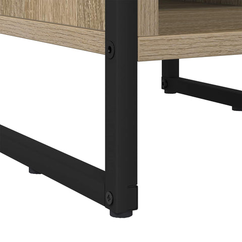 vidaXL Bedside Table 2 pcs Sonoma 39.5 x 30 x 50 cm Engineered Wood