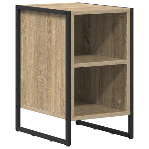 vidaXL Bedside Table 2 pcs Sonoma 39.5 x 30 x 50 cm Engineered Wood