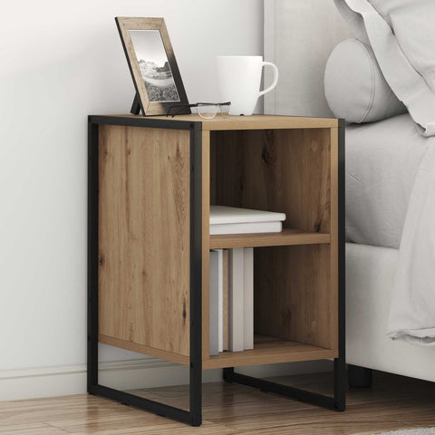 vidaXL Bedside Table 2 pcs Artisian Oak 39.5 x 30 x 50 cm
