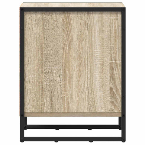 vidaXL Bedside Table Sonoma 39.5 x 30 x 50 cm Engineered Wood