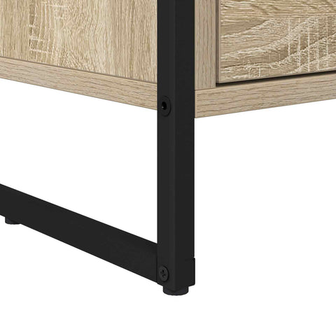 vidaXL Bedside Table 2 pcs Sonoma 39.5 x 30 x 50 cm Engineered Wood