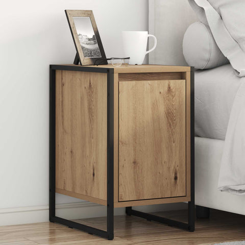 vidaXL Bedside Table 2 pcs Artisian Oak 39.5 x 30 x 50 cm