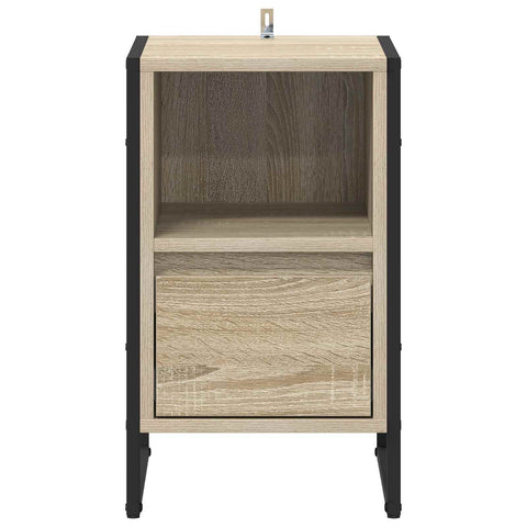 vidaXL Bedside Table Sonoma 39.5 x 30 x 50 cm Engineered Wood
