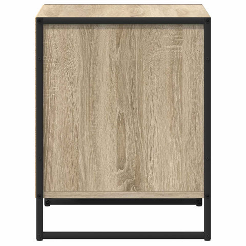 vidaXL Bedside Table Sonoma 50 x 39.5 x 50 cm Engineered Wood