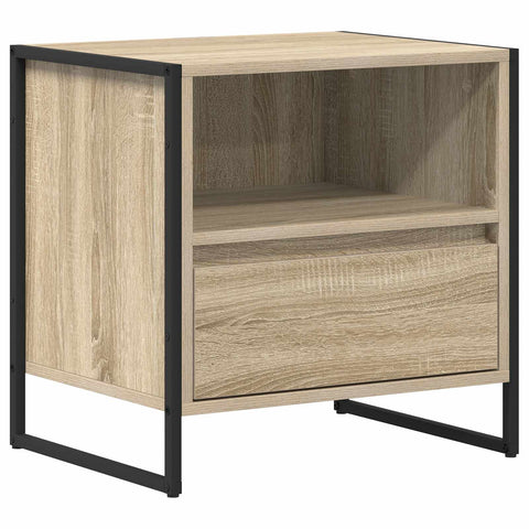vidaXL Bedside Table 2 pcs Sonoma 50 x 39.5 x 50 cm Engineered Wood