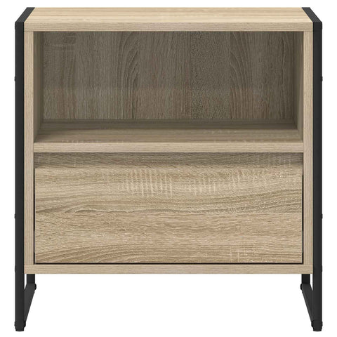 vidaXL Bedside Table 2 pcs Sonoma 50 x 39.5 x 50 cm Engineered Wood