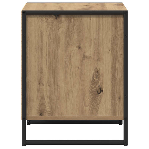 vidaXL Bedside Table with Drawer 2 pcs Artisian Oak 50 x 39.5 x 50 cm