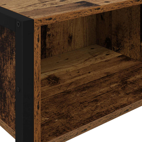 vidaXL End Table Old Wood 100 x 36 x 75 cm Engineered Wood