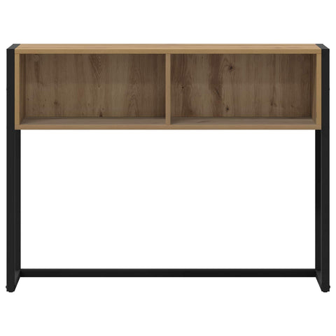 vidaXL End Table Artisian Oak 100 x 36 x 75 cm Engineered Wood