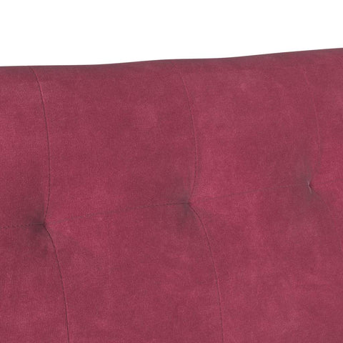 vidaXL Bench Wine Red 112 x 65.5 x 75 cm Velvet