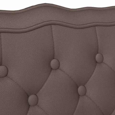 vidaXL Bench Brown 119.5 x 64.5 x 75 cm Faux Leather