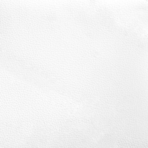 vidaXL Bench White 119.5 x 64.5 x 75 cm Faux Leather