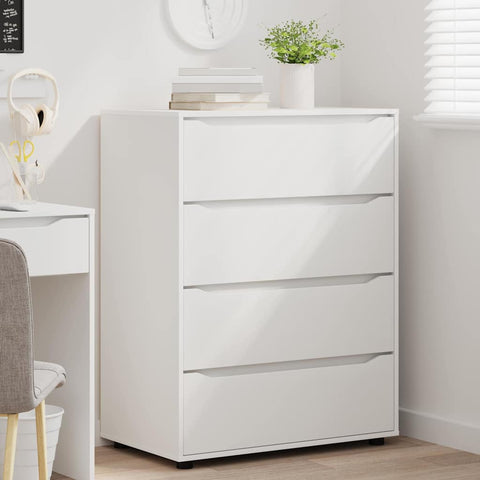 vidaXL Storage Cabinets 2 pcs White 80 x 48 x 105 cm Engineered Wood